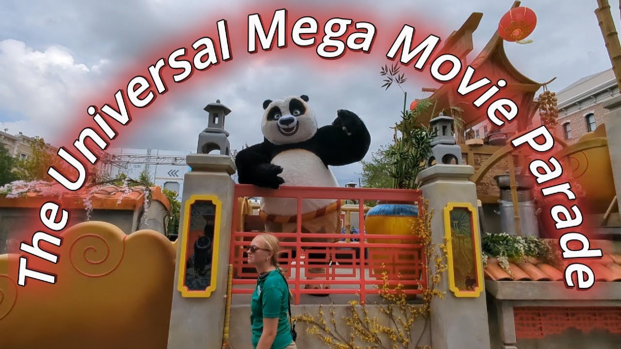 The Full Universal Studios Mega Movie Parade