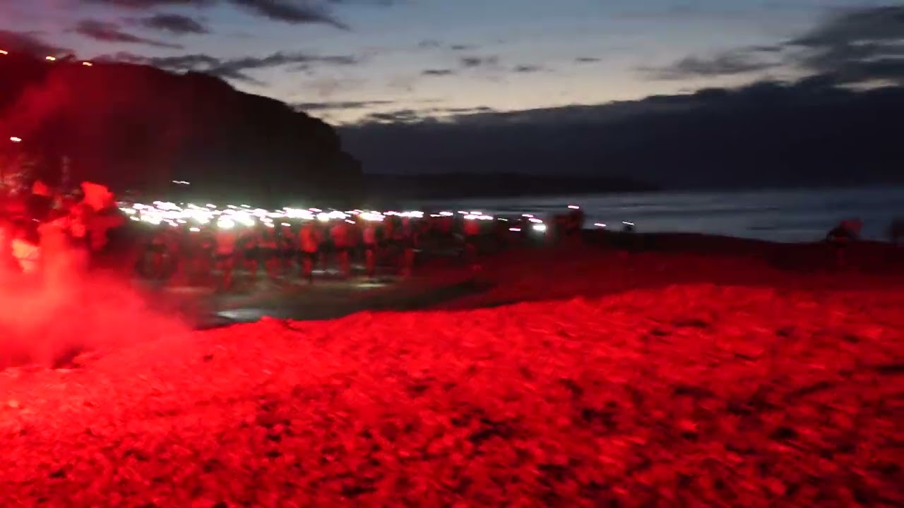 Urban Trail de Dieppe vidéo départ plage 07, 02, 2026 By Jean Luc Rohaut