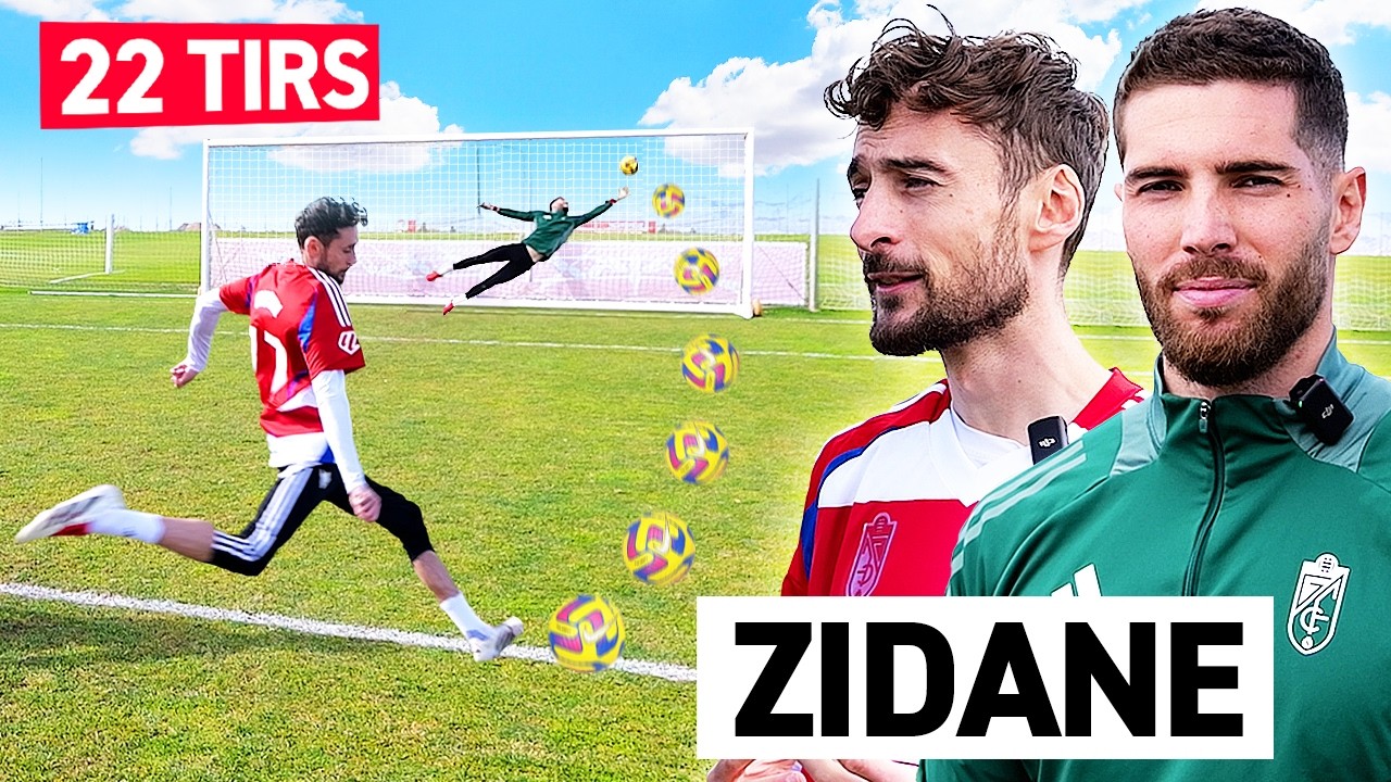 JE TIRE 22 FOIS SUR LUCA ZIDANE ! (je le veux dans mon club pro 😭)