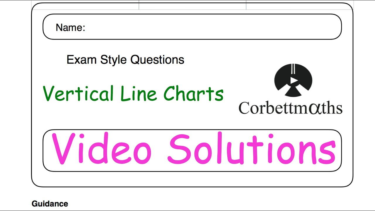 Vertical Line Charts Answers - Corbettmaths