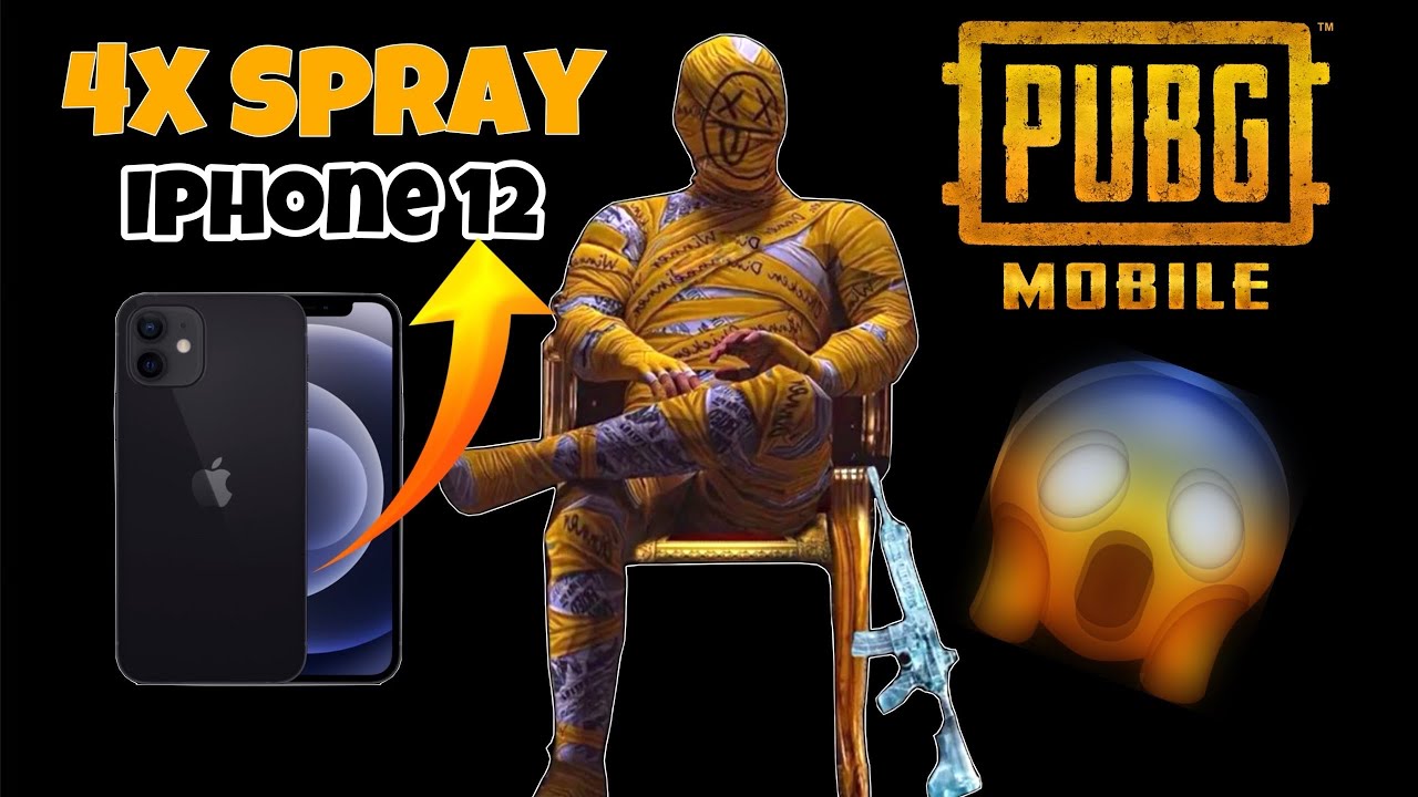I phone 12 pubg test / iphone 12 4x spray pubg / best mobile for pubg bgmi / 