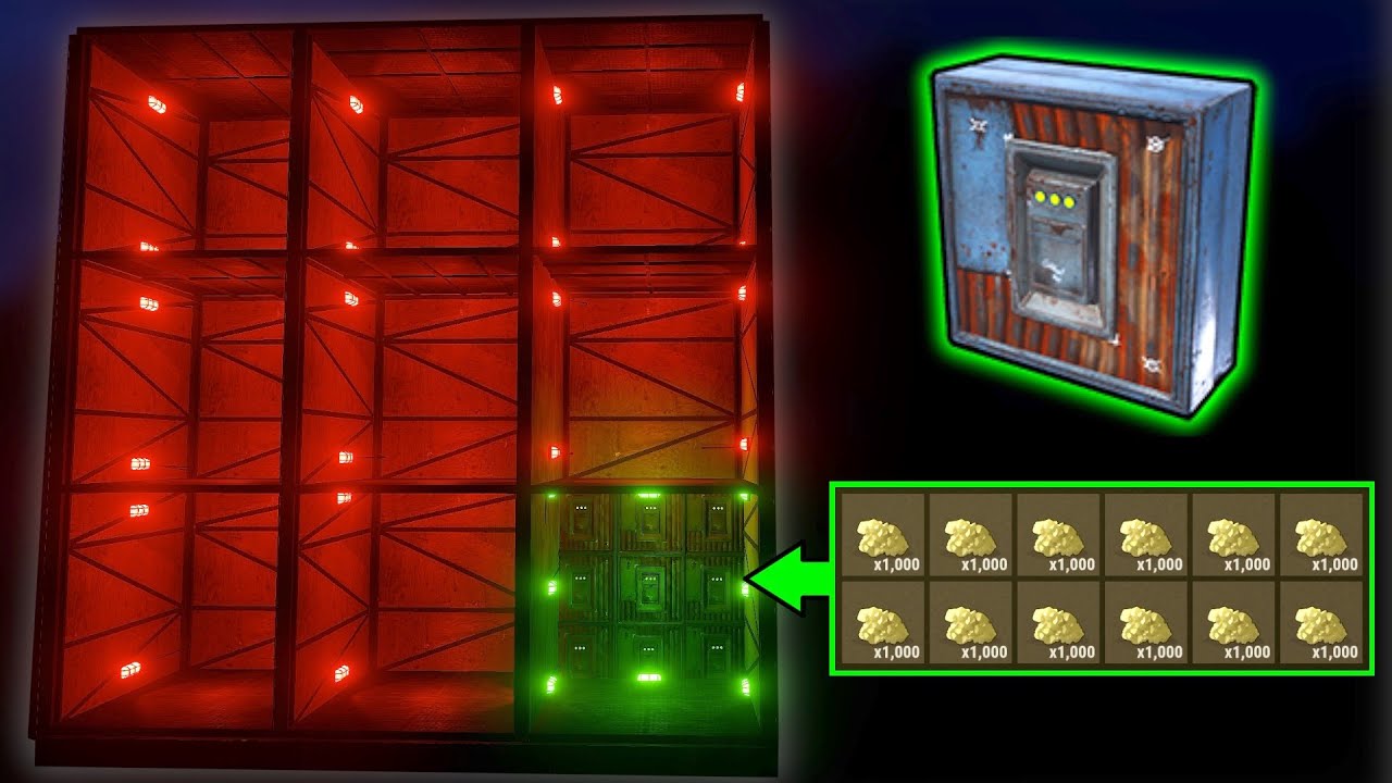 my SOLO VANILLA BUNKER got RAIDED (day 4) but they MISSED EVERYTHING!!!