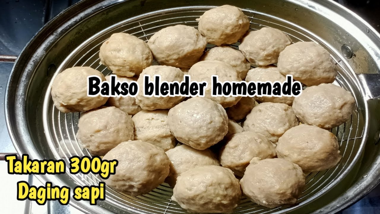 CARA BUAT BAKSO DAGING SAPI BLENDER DI RUMAH