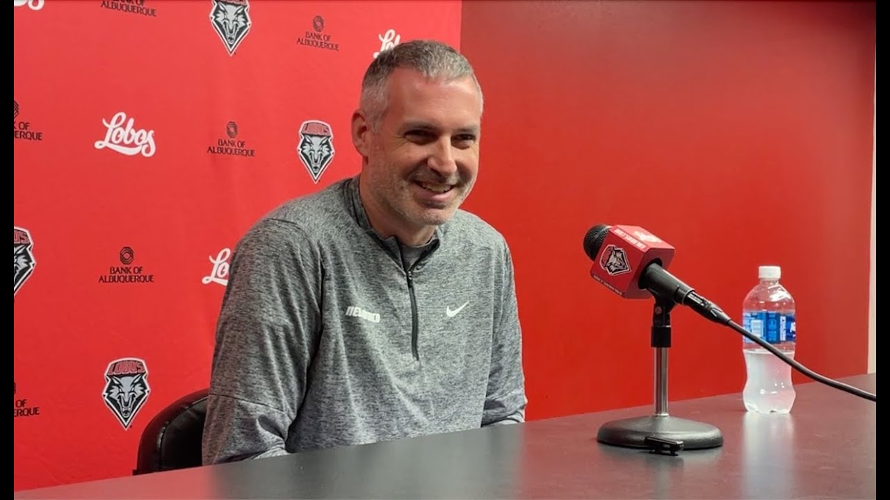 UNM Lobos coach Eric Olen recaps 2-game road sweep, previews Grand Canyon game (Jan. 12, 2026)