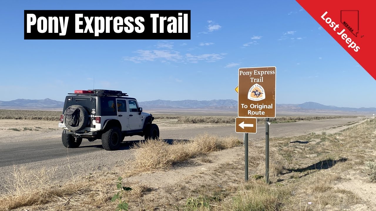 Desolate Roads.  Overlanding Along The Pony Express Trail (Day 1). Utah to Nevada