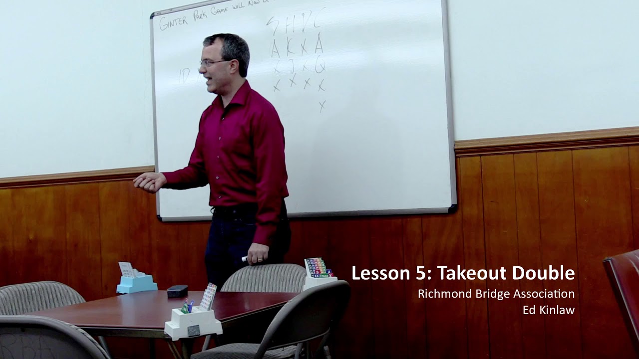 How to make a Takeout Double: Standard American Lesson 5 of 24