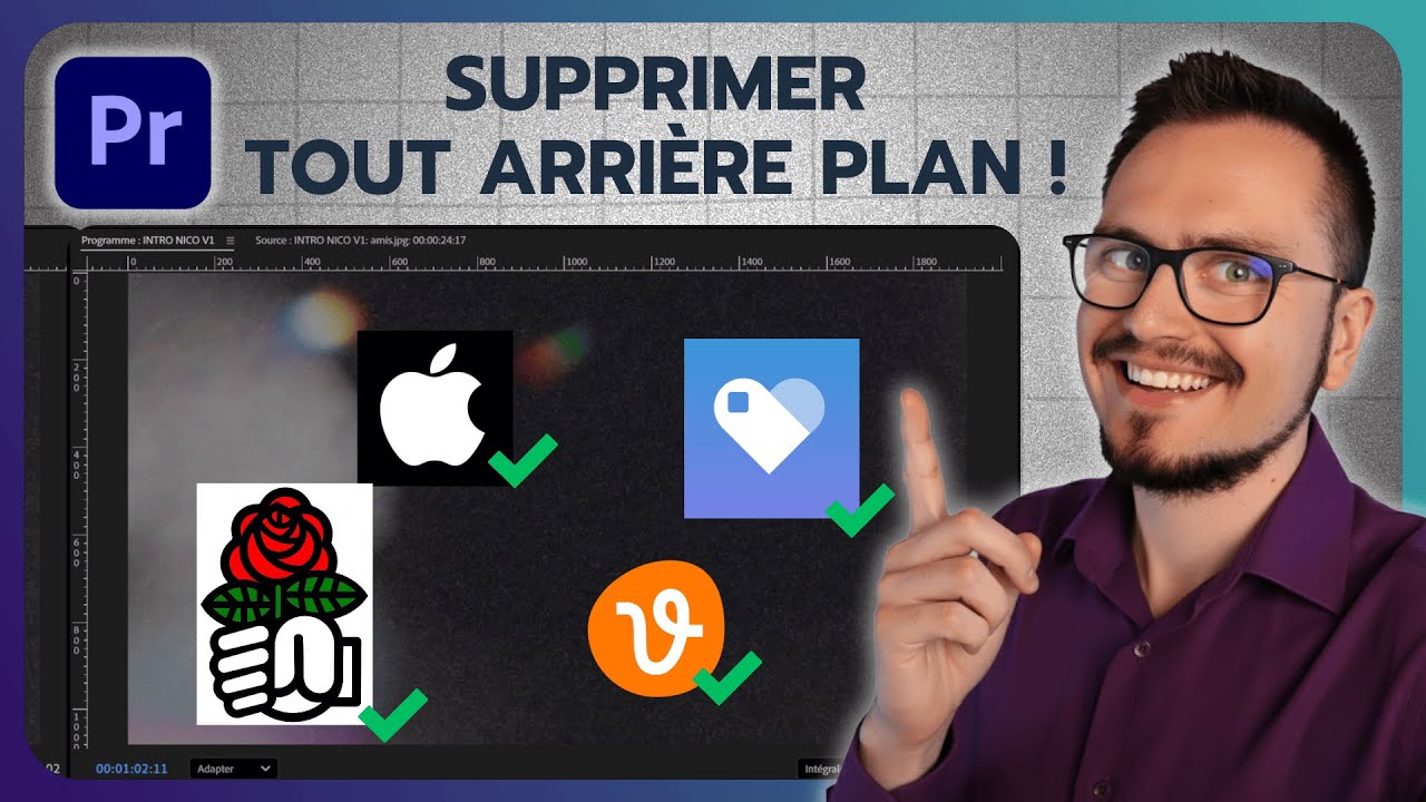Supprimer n'importe quel fond sur Premiere Pro ! (Blanc, noir, coloré, dégradé)