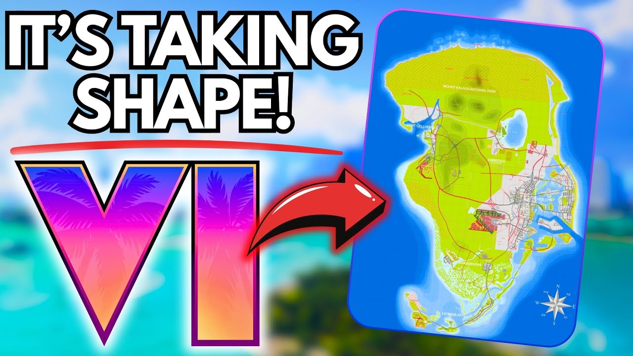 The GTA VI MAP Is Coming Together! (What We Know So Far!)
