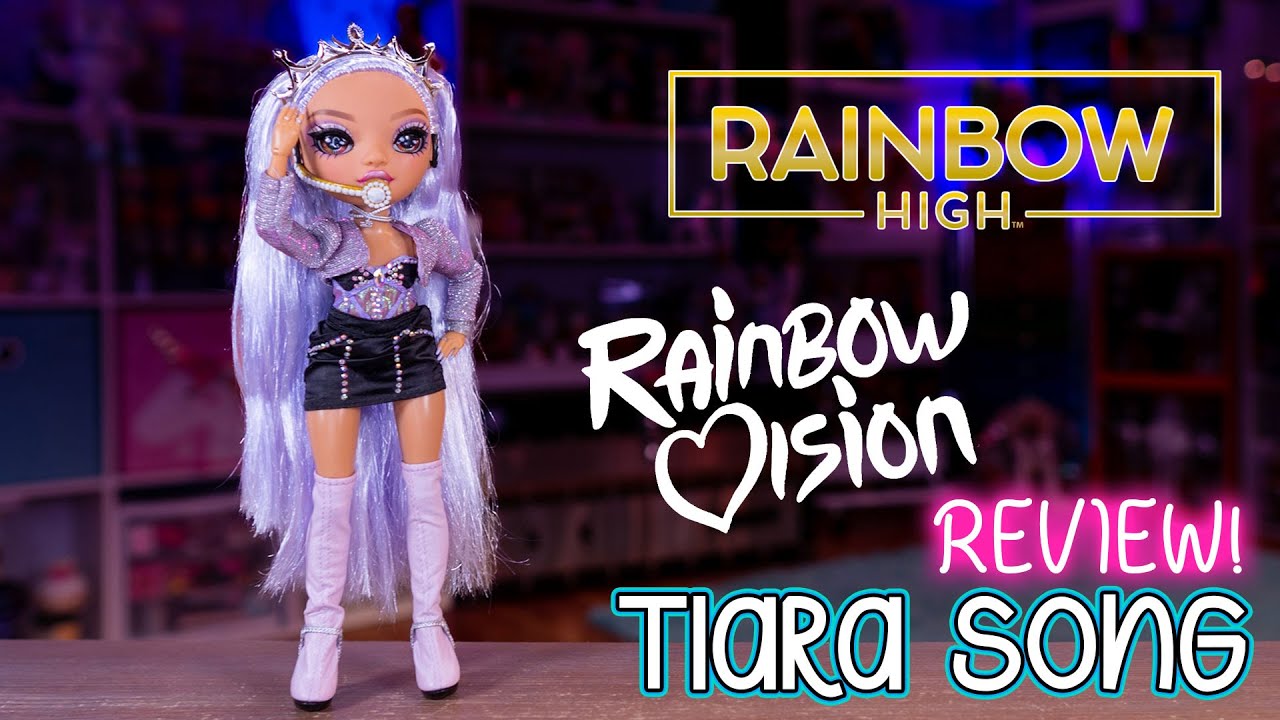 Rainbow High Rainbow Vision: Tiara Song Doll Review! - The Royal 3