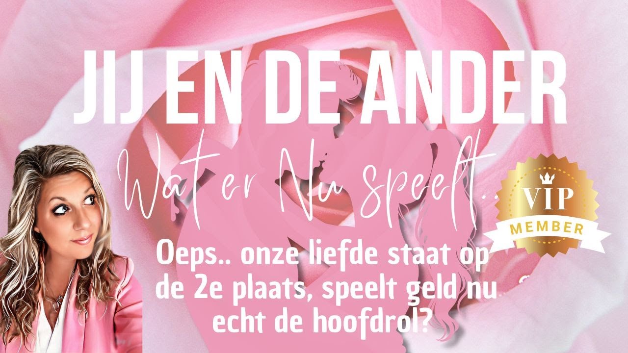 💖Oeps.. onze liefde staat nu op se 2e plaats, speelt geld 💰nu echt de hoofdrol?😬