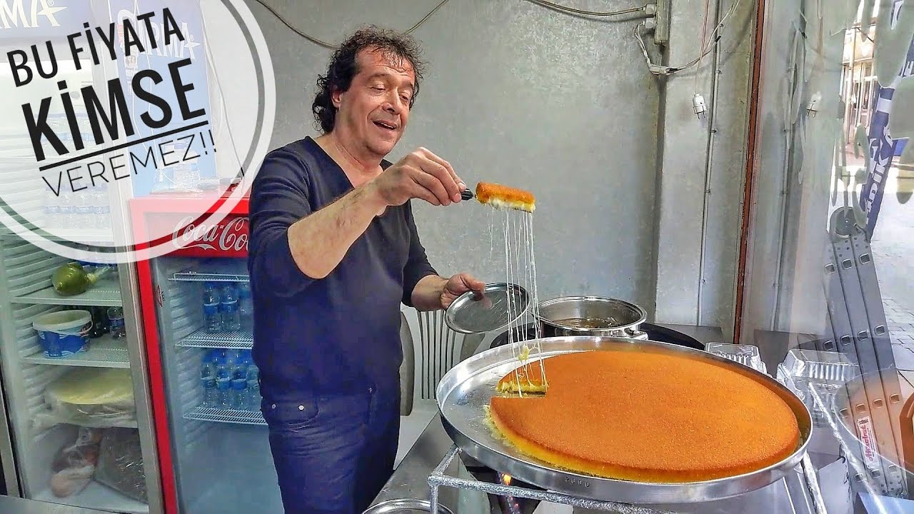 SEN DELİ MİSİN DEDİ BABAM !! Tarsus Sokak Lezzetleri (künefe)