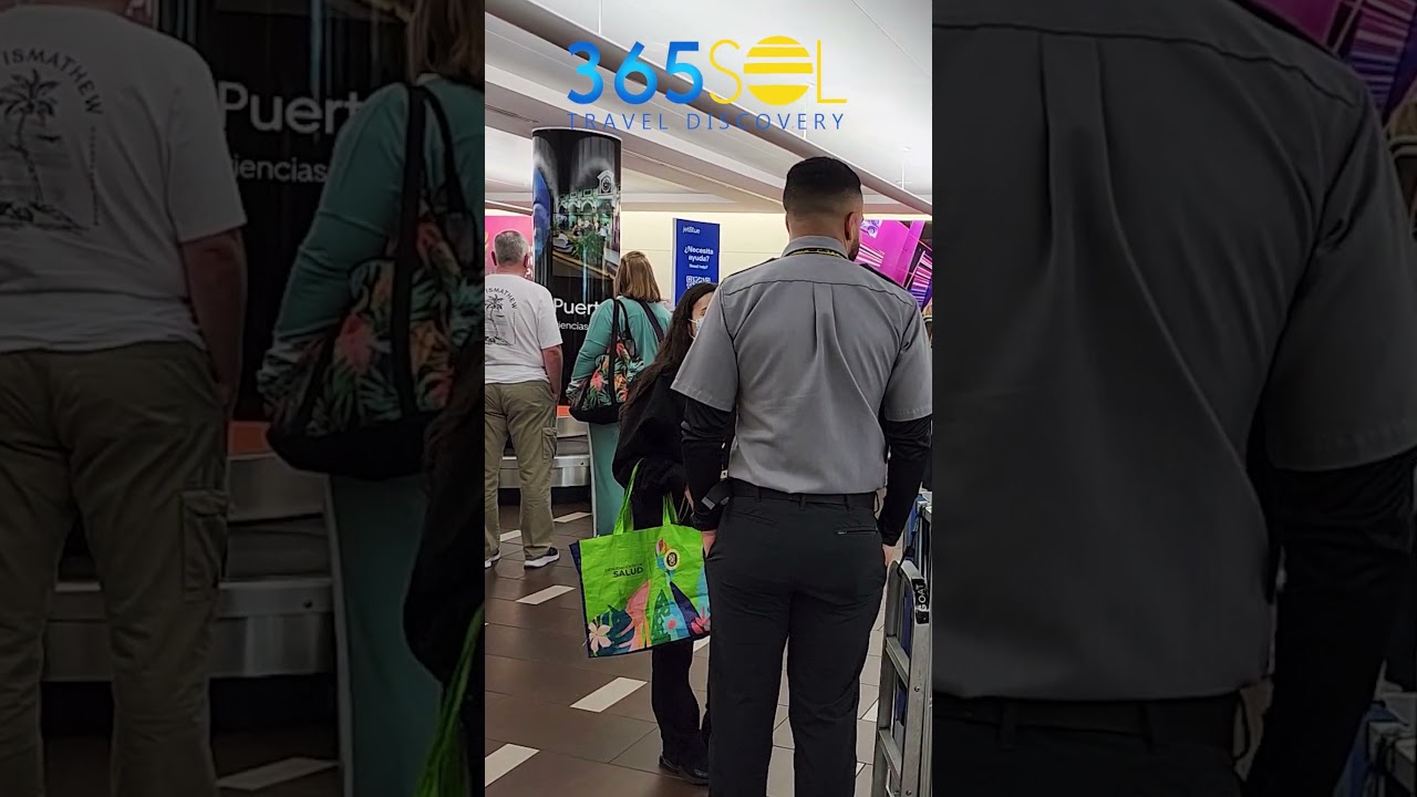 San Juan Airport is Small and the Bags come Quickly | Norwegian Viva Cruise Ship Tour