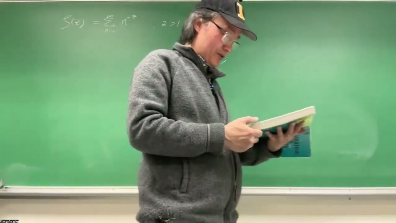 Arfken Section 13.5 Riemann Zeta Function - Dirichlet Series