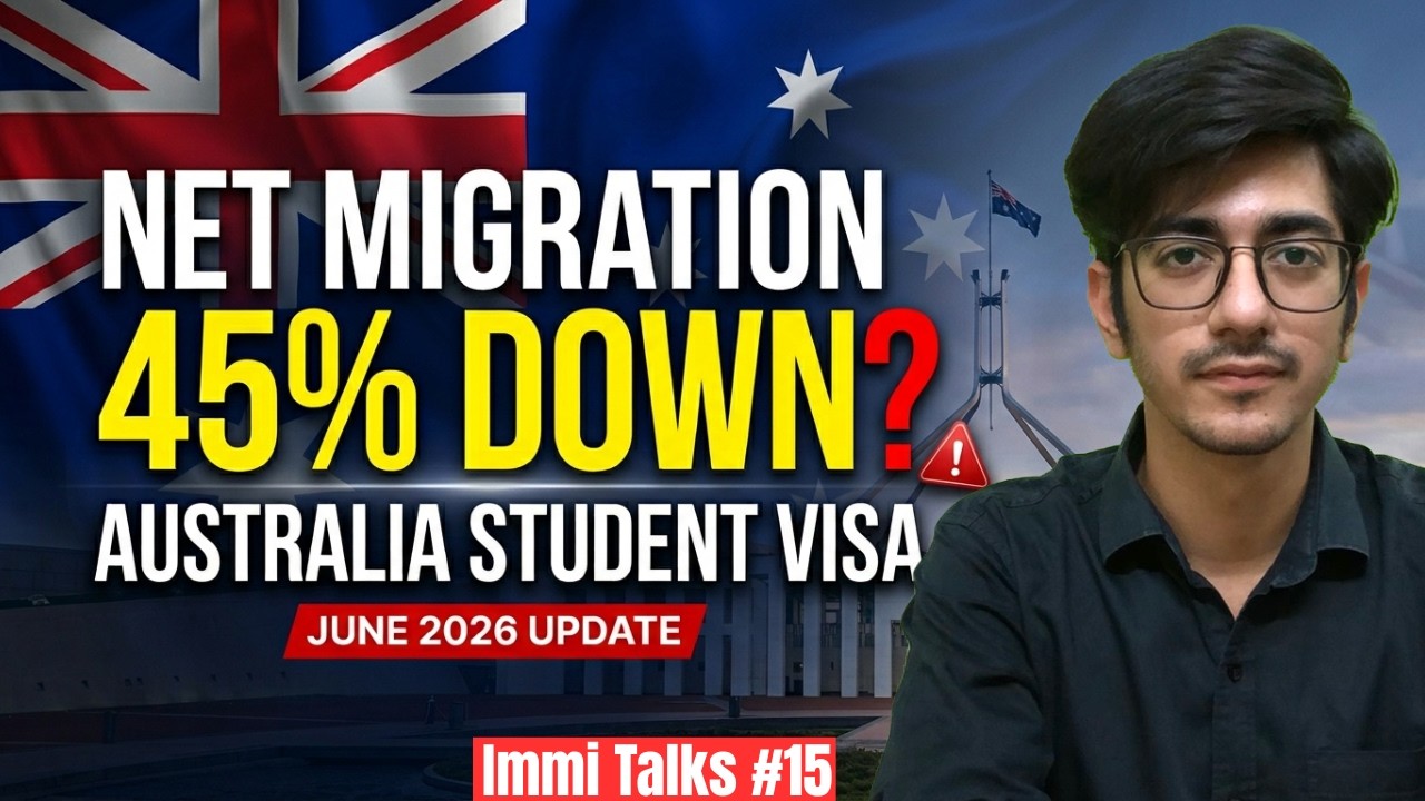 Australia Student Visa June 2026 Update | Net Migration Down 45%? Latest Data Explained