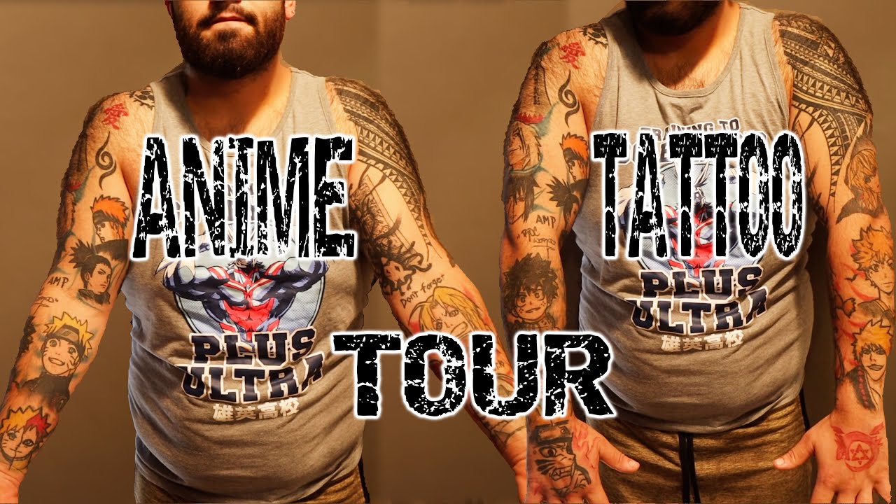 Anime Tattoo Tour!