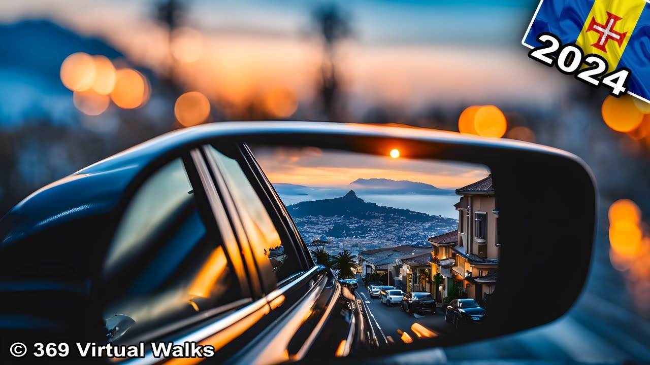 🚘 Funchal driving - The video contains a novelty - SPECIAL 🇵🇹 Europe Portugal island "Madeira"
