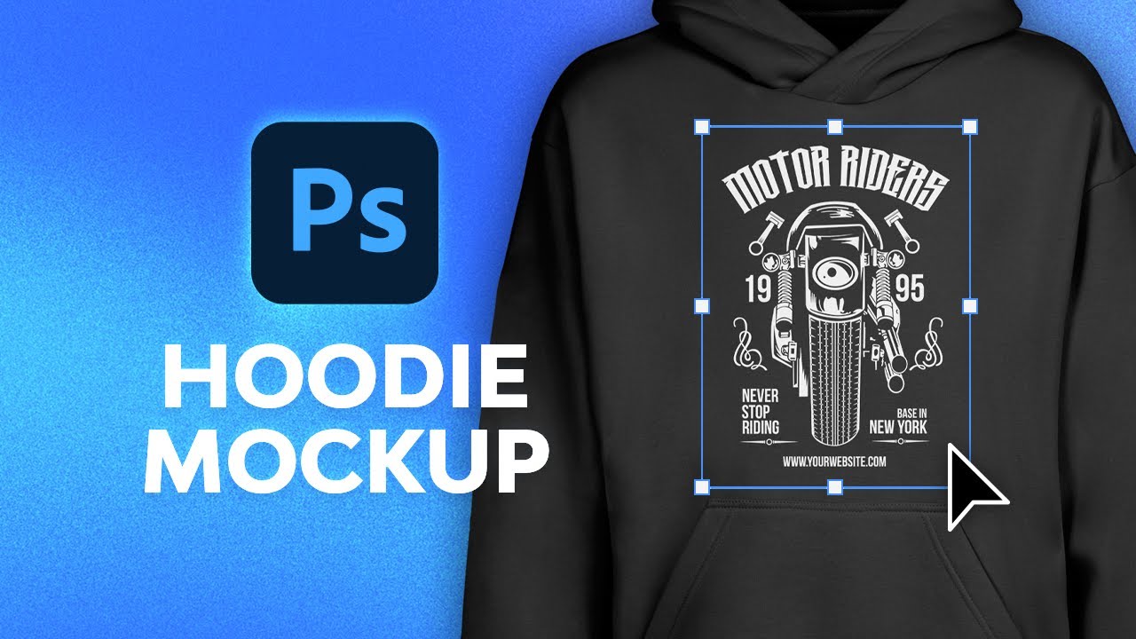 How to Make a Black Hoodie Mockup in Photoshop