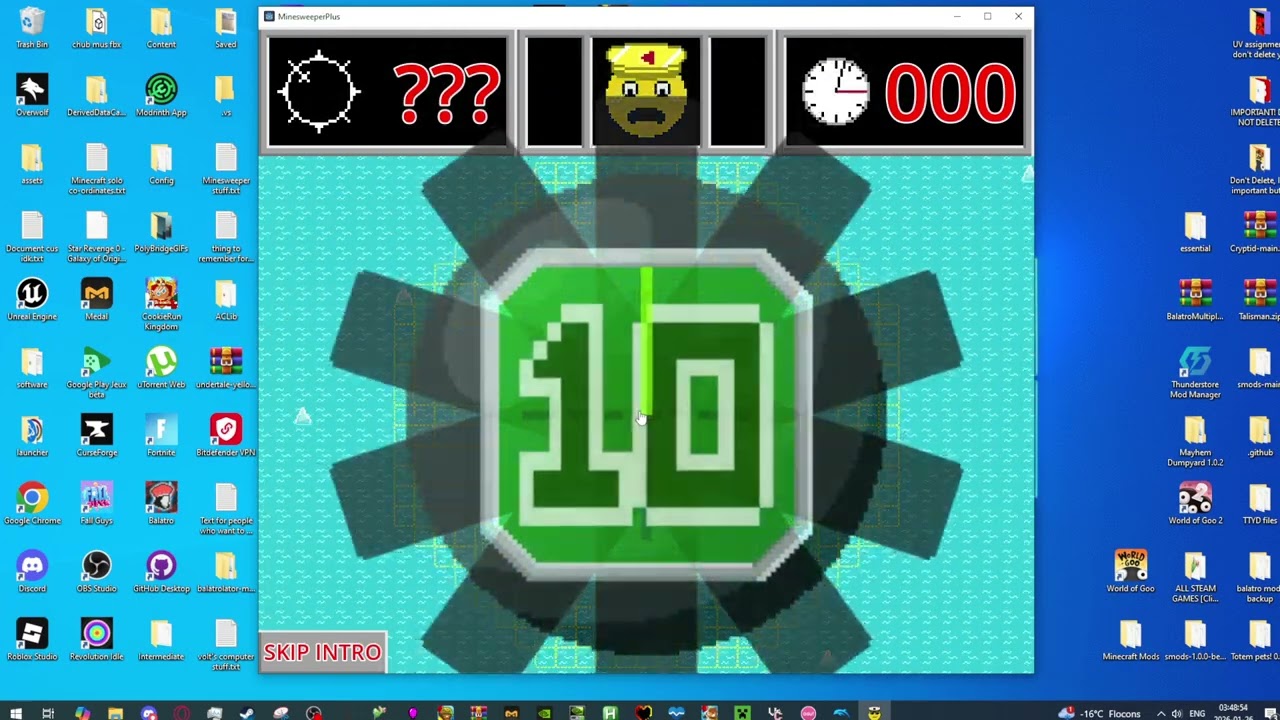 M rank EP2 Expert Minesweeperplus