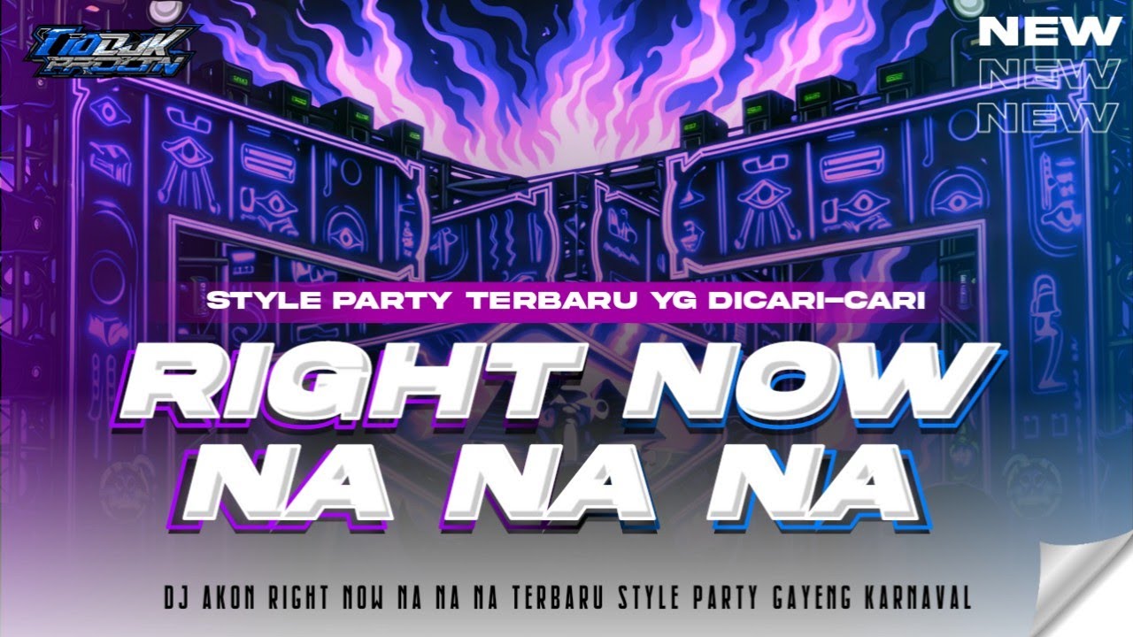 DJ RIGHT NOW ( NA NA NA ) - STYLE PARTY MENGKANE TERBARU ❗️ TIO DISCJOCKEY
