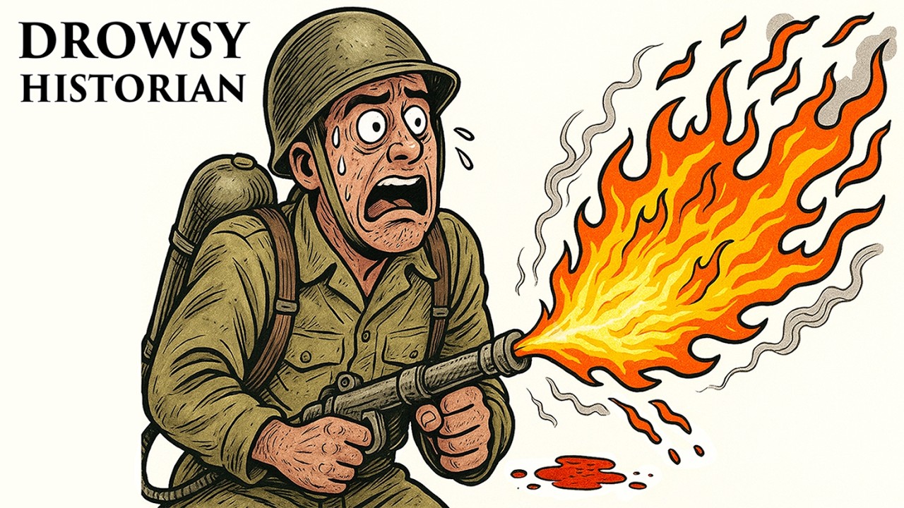 The HORRIFYING Life of a WWII Flamethrower Operator