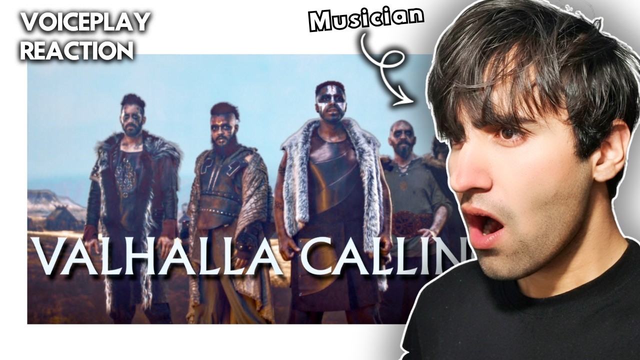РЕАКЦИЯ НА Valhalla Calling - Miracle of Sound (акапелла) VoicePlay ft J.NONE