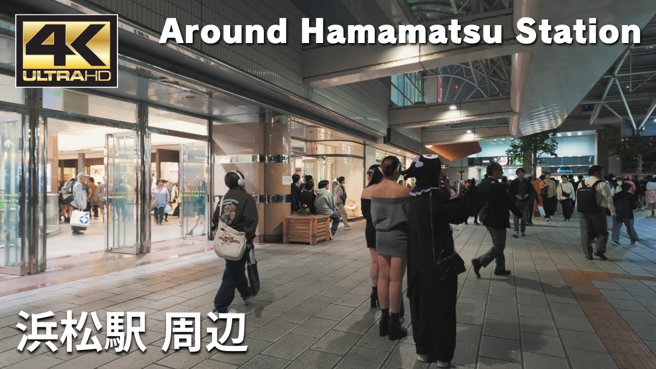 浜松駅周辺 - Around Hamamatsu Station / Walking tour / Japan / DJI Osmo Pocket 3