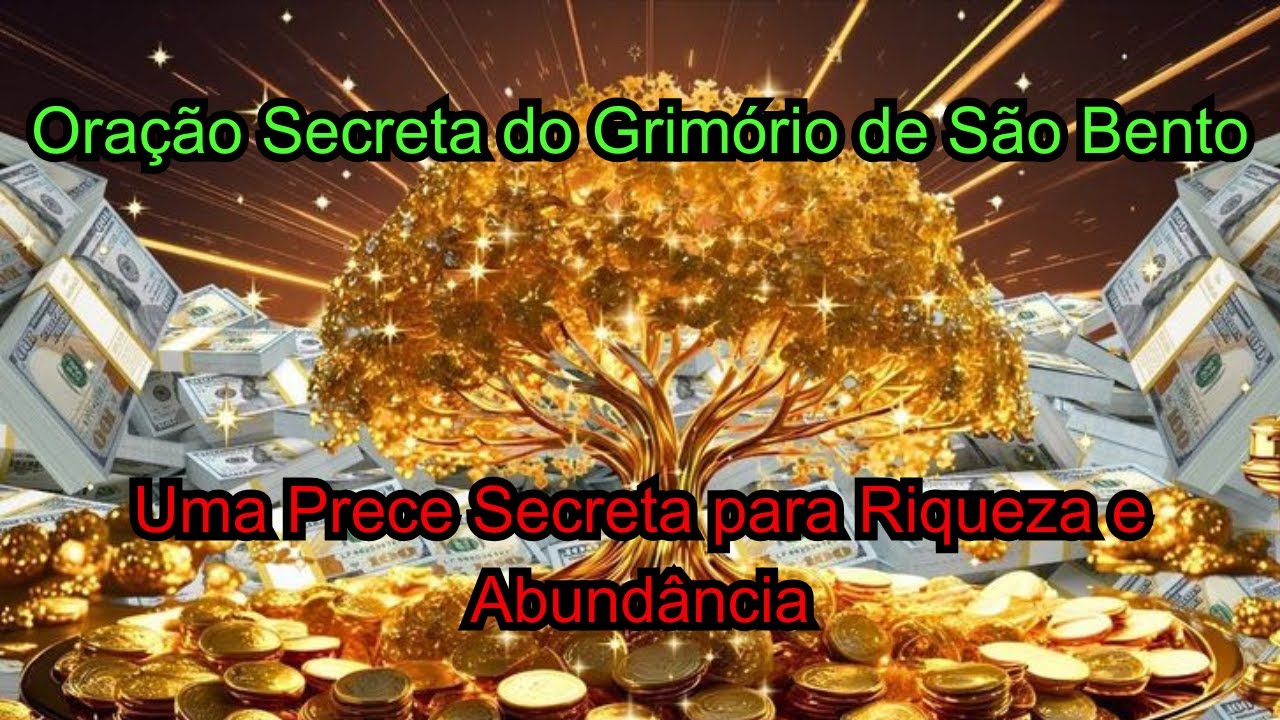 Oração Secreta do Grimório de São Bento