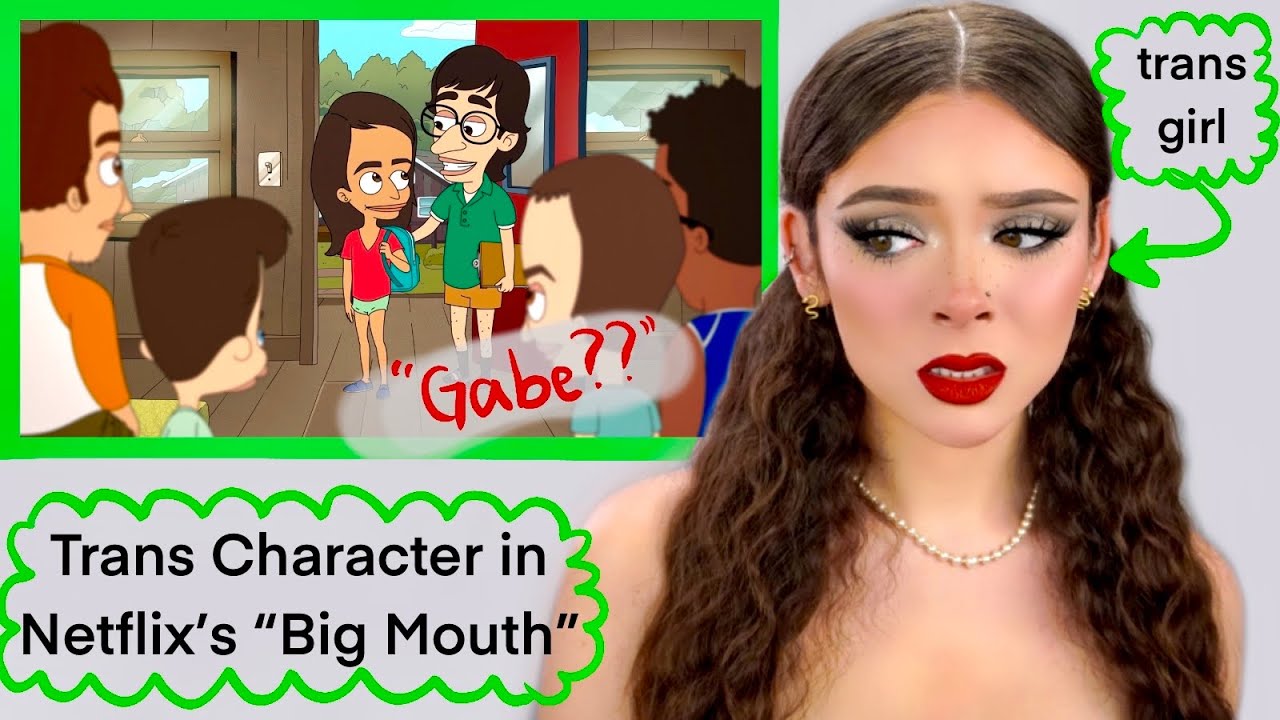 Реакция на трансгендерного персонажа в сериале Netflix «Большой рот»