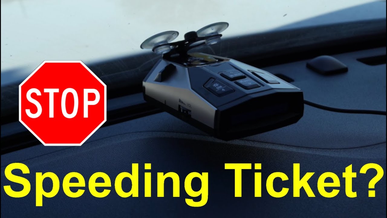 🚨 Speeding Ticket? Cobra RAD 450 Laser Radar Detector