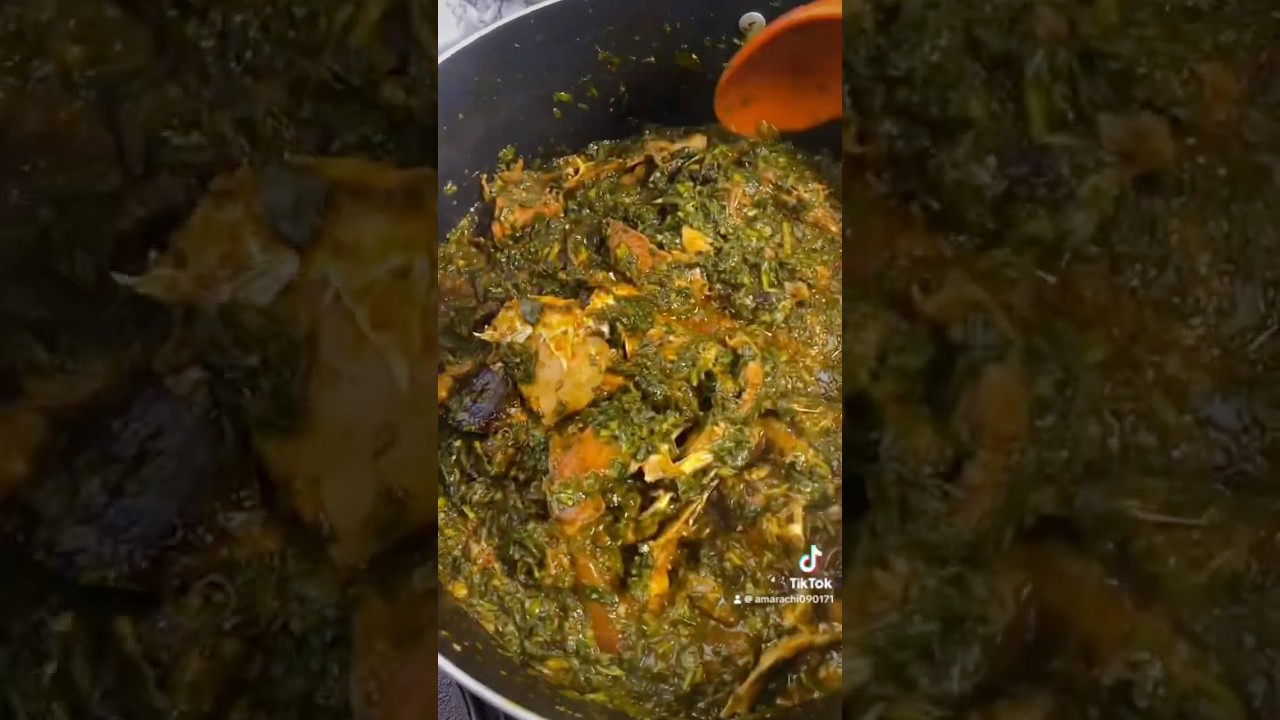 Afang soup using Hilda baci recipe #cmchildabaciacademy24 #home2prochristmasmenuclass  #afangsoup