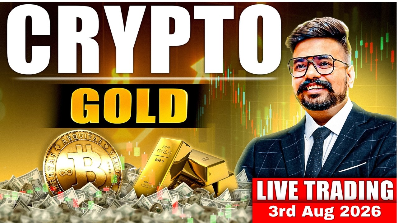 Live Trading | Gold and Crypto Trading Live | BTC ETH and XAU Live Trading