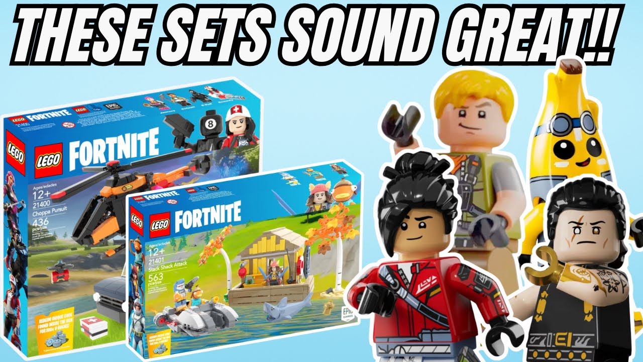 ВСЕ НАБОРЫ! УТЕЧКА ИНФОРМАЦИИ О НОВЫХ летних наборах LEGO Fortnite 2026 ГОДА! (Пещера Рейв, Набор...