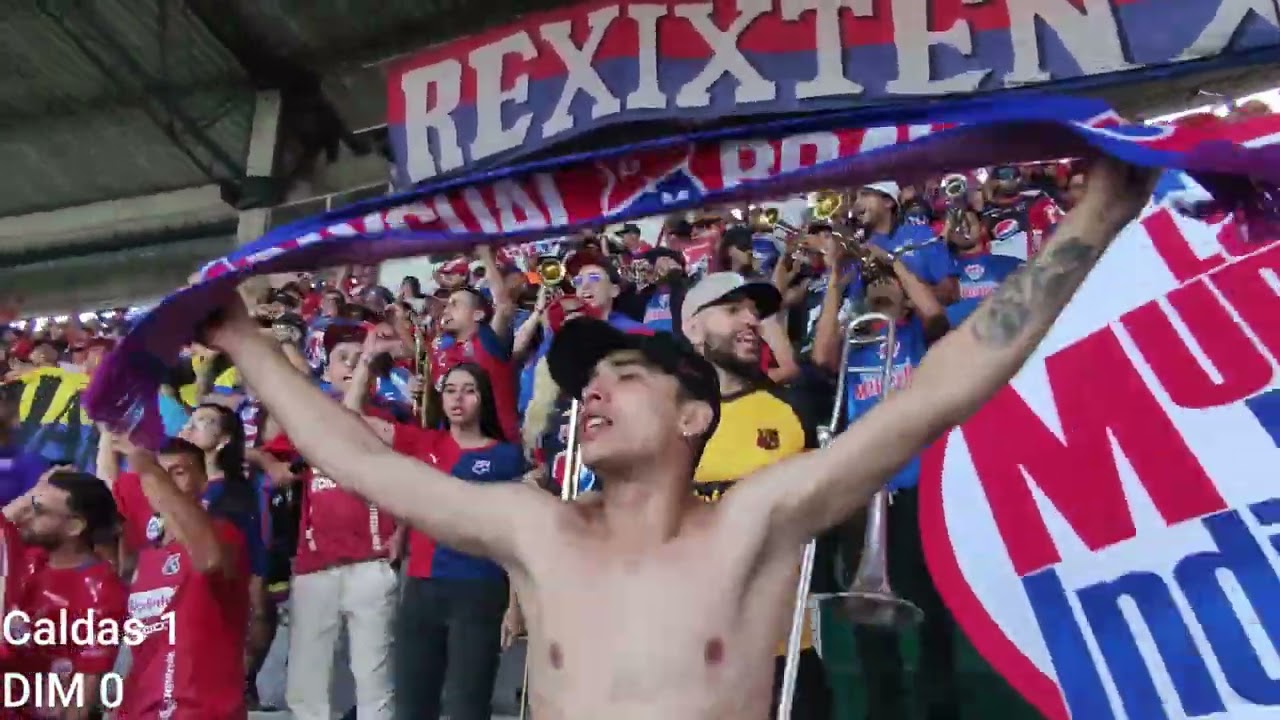 Once Caldas 2 vs MEDELLIN 2    Estadio palogrande 01/oct/2023  ESTA ES LA NORTE, LA REXIXTENXIA.