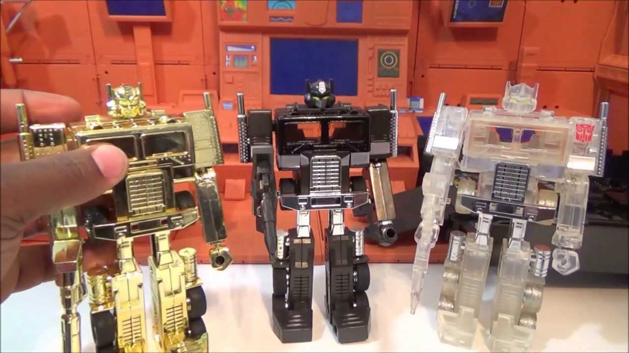 TRANSFORMERS G1 JAFcon EXCLUSIVE BLACK CONVOY REISSUE OPTIMUS PRIME TOY REVIEW DEATH OF PRIME