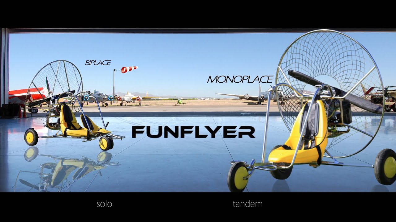 FUNFLYER le chariot Paramoteur ! HD