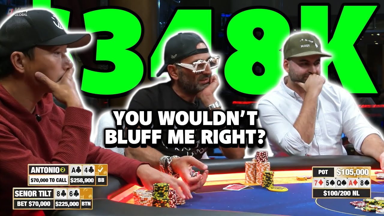 Antonio Esfandiari ROLLS OVER Everybody! | Wins $348K