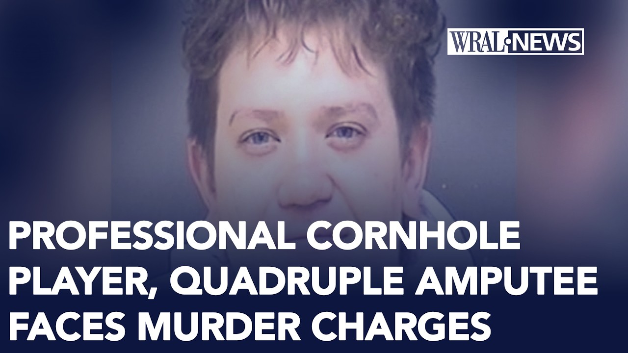 Профессиональный игрок в корнхол, человек с ампутированными четырьмя конечностями, обвиняется в у...