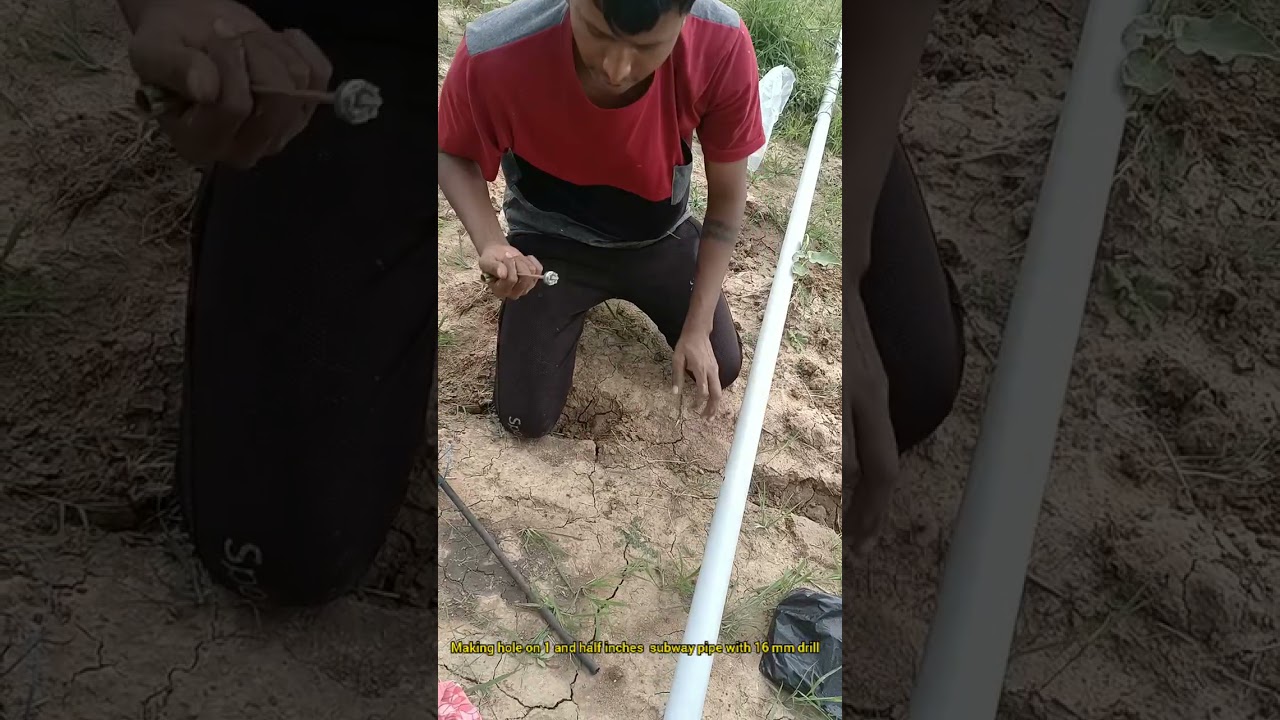 Small drip irrigation for coconut 🌴 tree's for 1hector farm