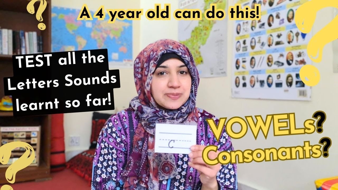 Vowels and Consonants for Kids | For Ages 3-5 | New And EASY method to teach Reading | SARA MEER