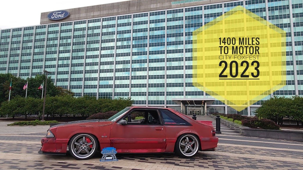 САМОЕ ЖЁСТКОЕ 1400-мильное автопутешествие по Детройту на Shitbox-Fox! #motorcityfoxfest2023