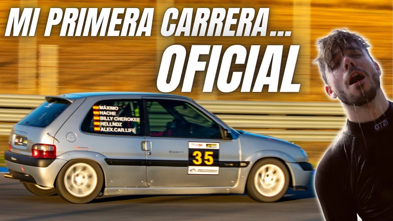 As&iacute; ha sido mi primera carrera como piloto profesional...