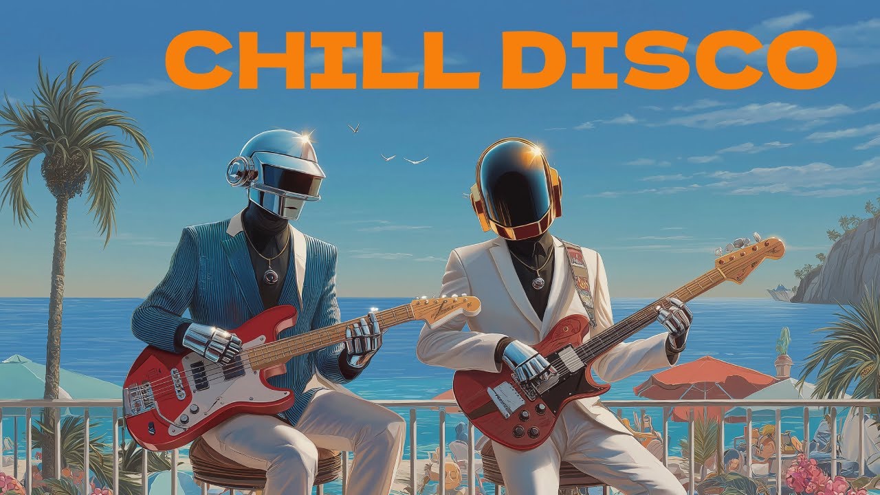 🏝️ DAFT PUNK TRIBUTE – Tropical Resort Funk & Chill Disco Grooves by the Beach