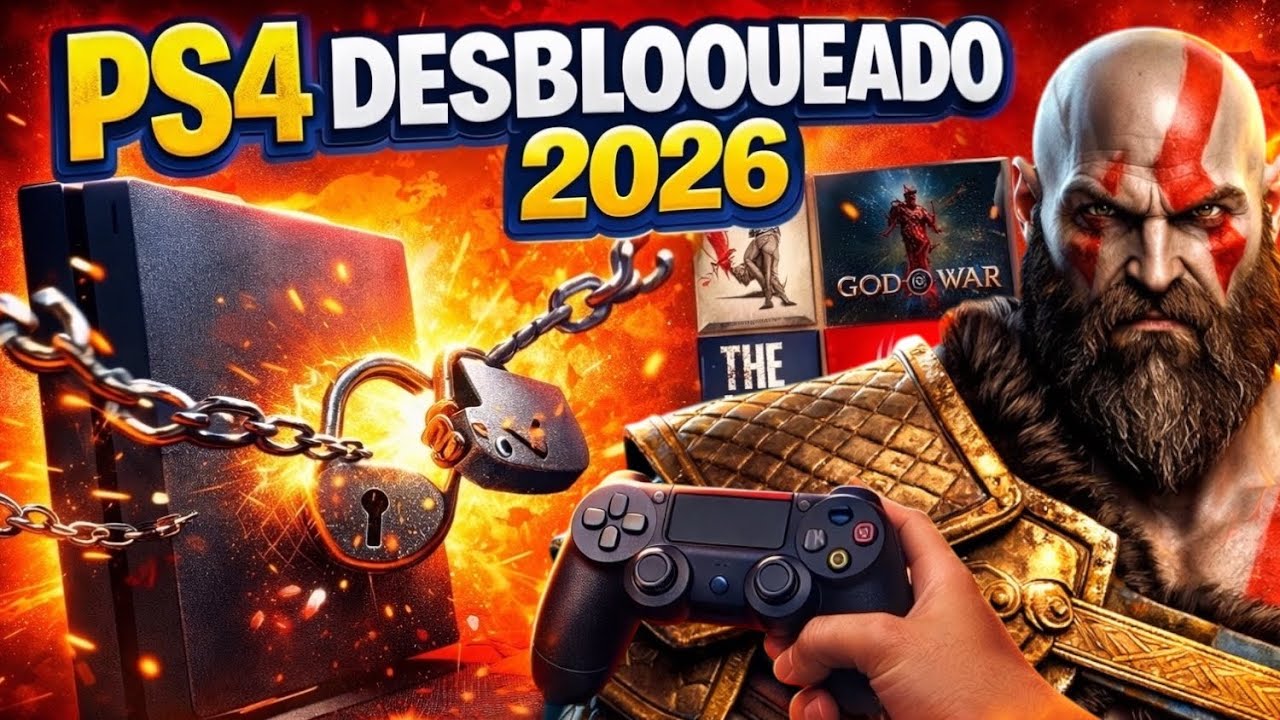 PS4 Desbloqueado em 2026: Tudo Que Você Precisa Saber!