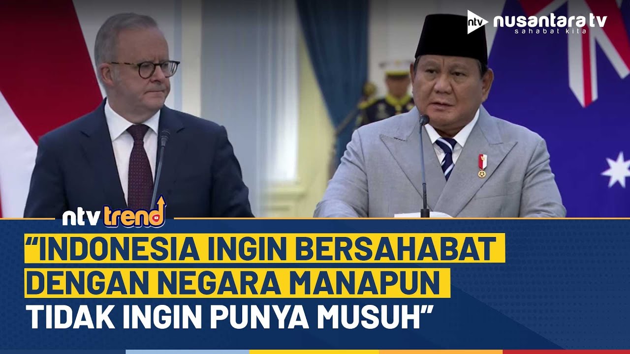 Presiden Prabowo Tegaskan Prinsip RI Bertetangga Baik, Tak Ingin Punya Musuh.. | NTV