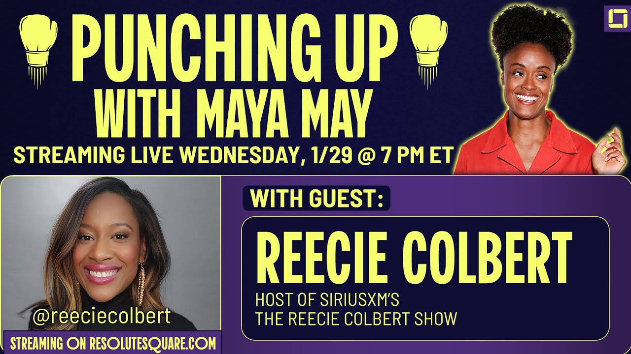 Reecie Colbert Stops By! | Punching Up With Maya May
