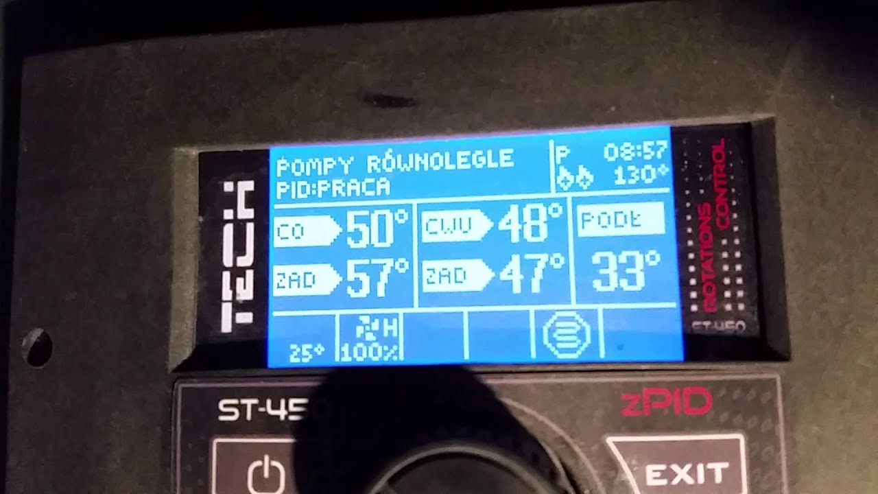 Piec SAS SLIM 14 kw regulator pokojowy a praca pieca.