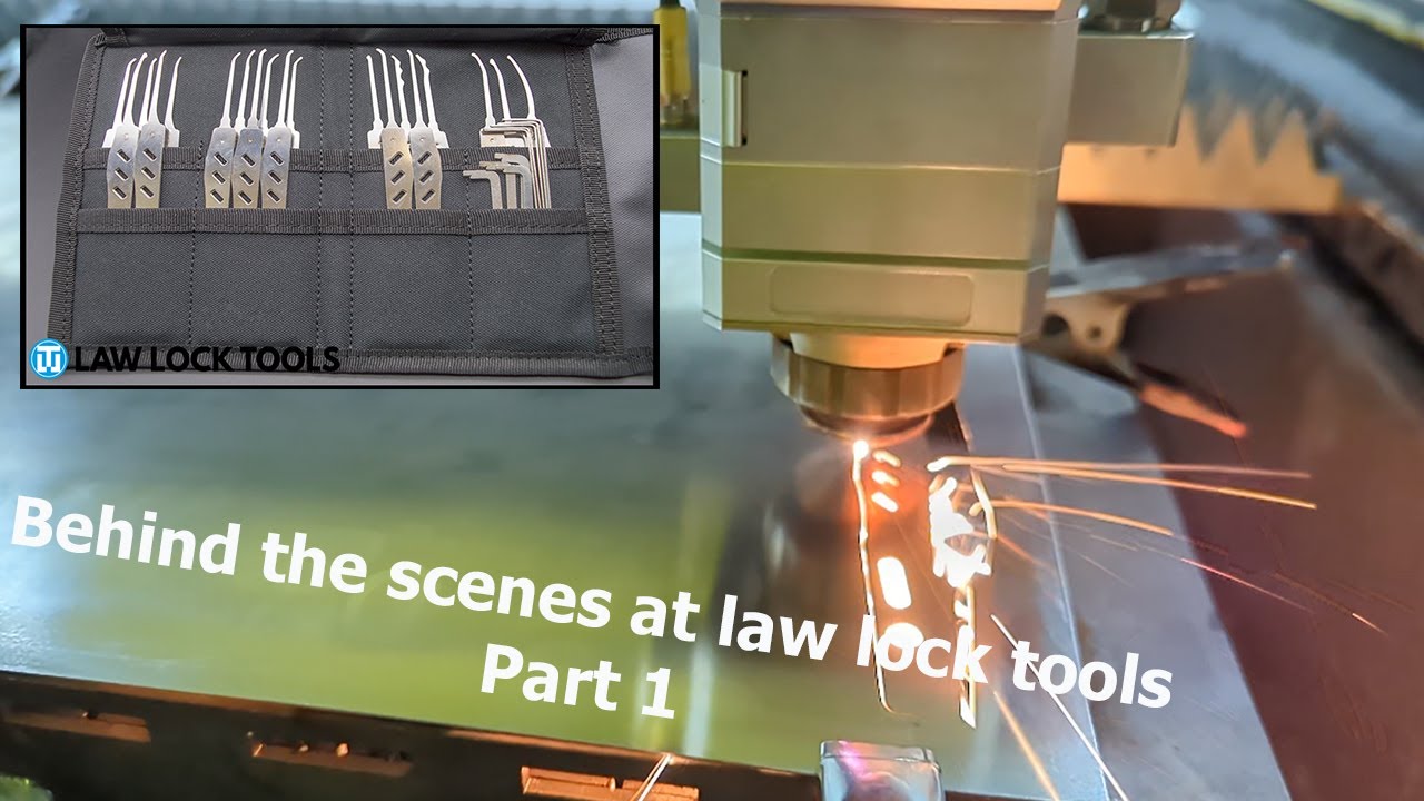 Behind the scenes at Law Lock Tools. How Lock Picks are made part 1