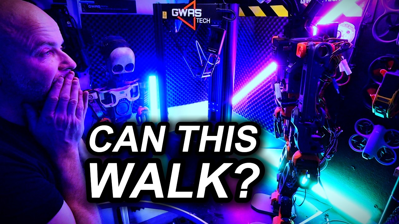 IT’S ALIVE! I Built a Humanoid Robot at Home