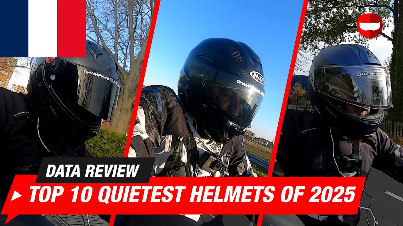 Les 10 Casques Moto les Plus Silencieux de 2025 | Test de Bruit sur la Route