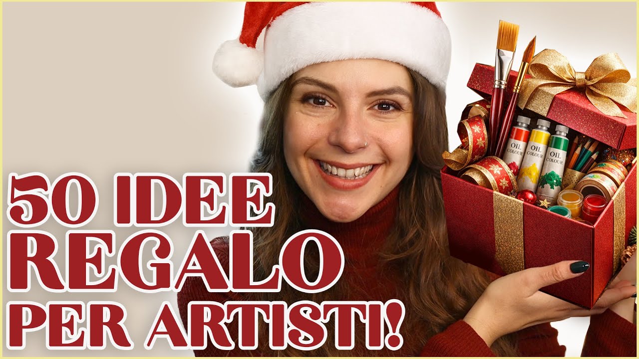 IDEE REGALO per Artisti, Creativi e Appassionati di Disegno e Pittura! Cosa regalare a Natale 🎁